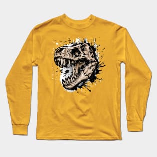 Dinosaur - tyrannosaurus rex - trex - t-rex Long Sleeve T-Shirt